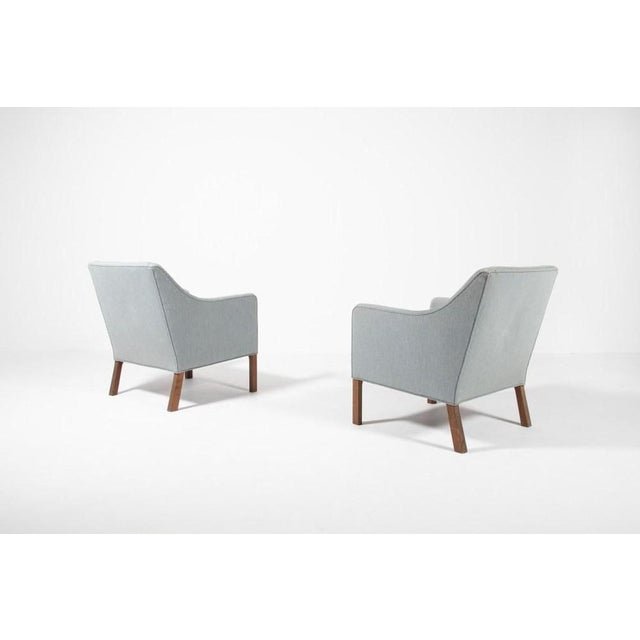 Danish Club Chairs from Einar Larsen, Set of 2 For Sale - Image 4 of 12