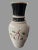 Early 20th Century Antique French Opaline Hand Painted Floral Decorated Art Glass Vase For Sale - Image 5 of 7