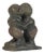 C. 1900 Small Antique Soapstone Statue Tribal Figure Polynesian Decorative Statues For Sale