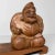 Wood Wooden Ebisu and Daikoku Deity Statues on Base, Japan, 1950 For Sale - Image 7 of 12