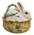 Rabbit Fitz & Floyd "Le Lapin" Large Oval Covered Vegetable Bowl For Sale