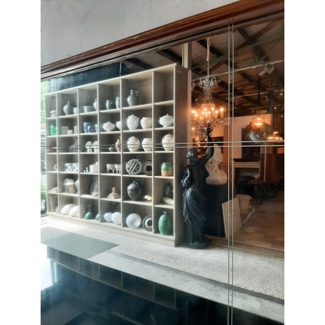 Mid-Century Italian Sideboard with Mirror attributed to Osvaldo Borsani, 1940s For Sale - Image 14 of 18