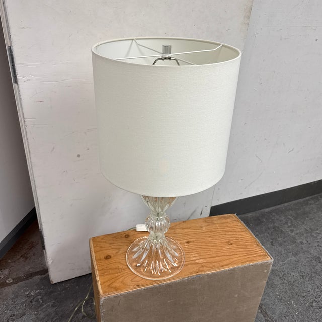 Bella Figura Lighting Murano Glass Urn Table Lamp For Sale - Image 12 of 12