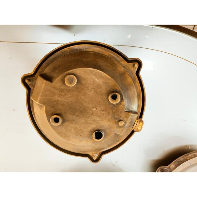 Cast Brass Wall Sconce For Sale - Image 6 of 11