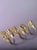 Metal 19th Century French Gilt Bronze Curtain Holdbacks with Foliate Scrolls, Set of 3 For Sale - Image 7 of 10