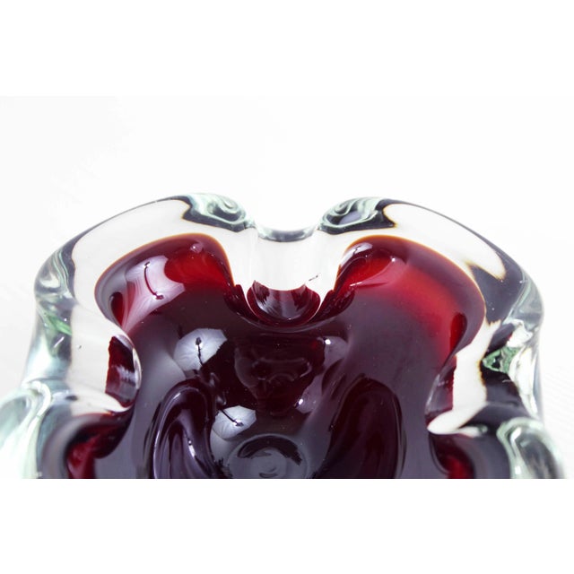 Murano Glass Ashtray For Sale - Image 3 of 9