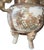 Ceramic Large Japanese Satsuma Lidded Jar With Fu Dogs, Meiji Period, 19th Century. For Sale - Image 7 of 9