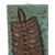 Brown Terracotta Wall Sculpture in the style of Ruscha, West Germany, 1960s For Sale - Image 8 of 15