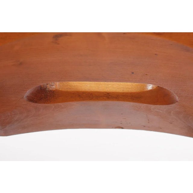 Vintage Czech Rustic Stool, 1940s For Sale - Image 12 of 16