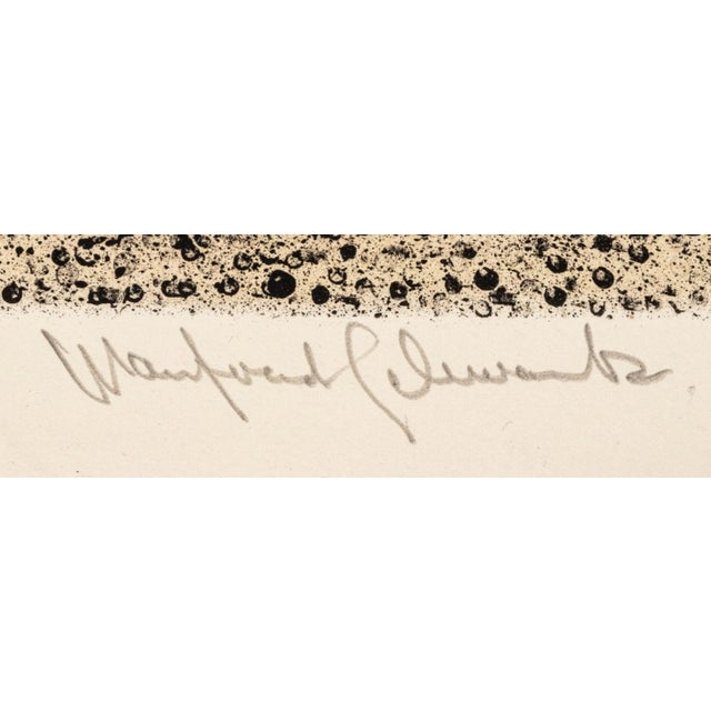 1960s Manfred Schwartz Etretat Lithograph, Ca. 1965 For Sale - Image 5 of 7