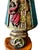 Antique Religious Folk Art - Carved Wooden and Painted Santos Figure of Santa Ana Triple For Sale - Image 11 of 18