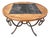 Wrought Iron Coffee Table from René Drouet, 1940s For Sale