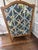 French Provincial Baker Furniture French Provincial Wingback Bergère & Ottoman in Floral Trellis Print For Sale - Image 3 of 12