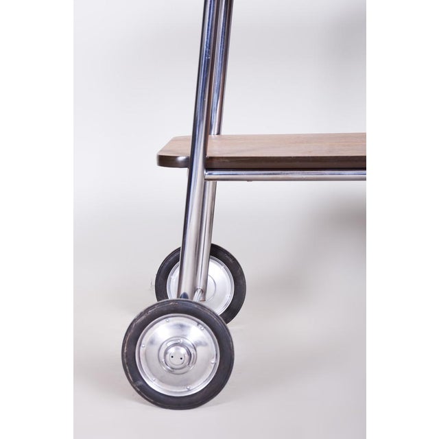 Bauhaus Trolley by Jindrich Halabala for Up Zavody, 1930s For Sale - Image 12 of 16
