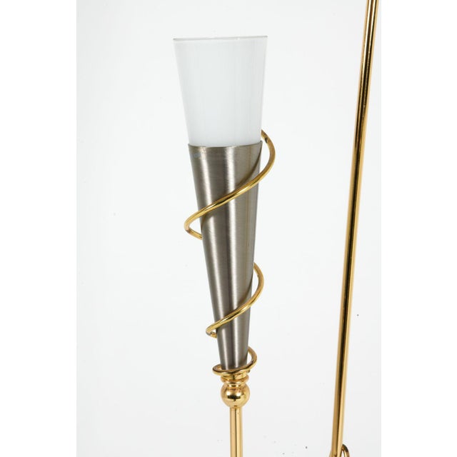 Vintage 1970s Belgium 3-Light Floor Lamp (Rewired) For Sale - Image 4 of 11