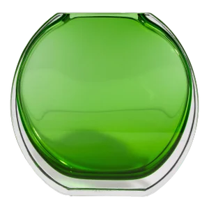 Hand Blown Murano Vase in Green