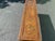 John Widdivomb console table; tortoise shell finish and chinoiserie flair. Pagoda motif; hand-painted details, etched...