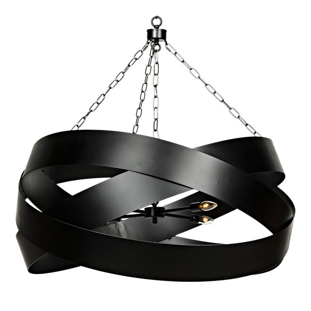 NOIR Orion Pendent in Black Metal For Sale
