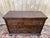 Solid oak commode with three drawers, louis xiii style, 18th century. the silhouette is simple and sturdy, characteristic...