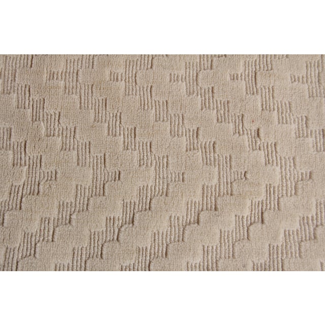 Transitional Exquisite Rugs Sutton Hand loom Wool Linen Rug-8'x10' For Sale - Image 3 of 11