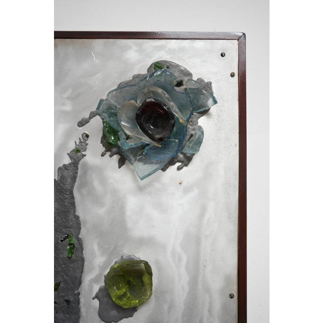 Rectangular Sconces by Enri Dargence, 1970s, Set of 2 For Sale - Image 3 of 5