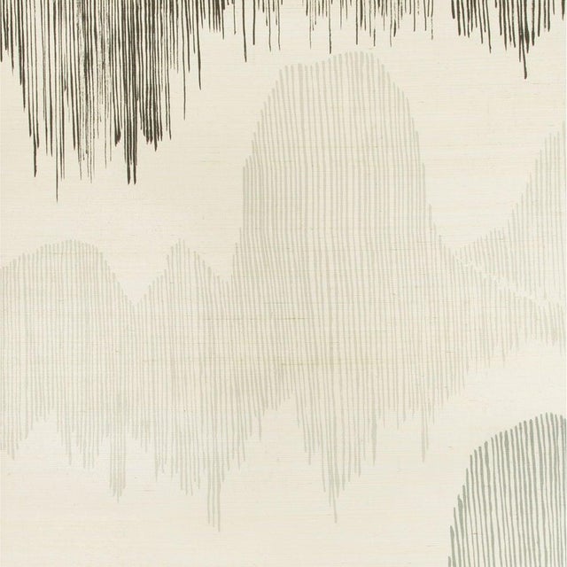 Kelly Wearstler Cascadia Pearl Wallpaper For Sale