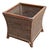 Coloured Bamboo Wicker Pot Holder, Italy, 1970s For Sale - Image 9 of 9