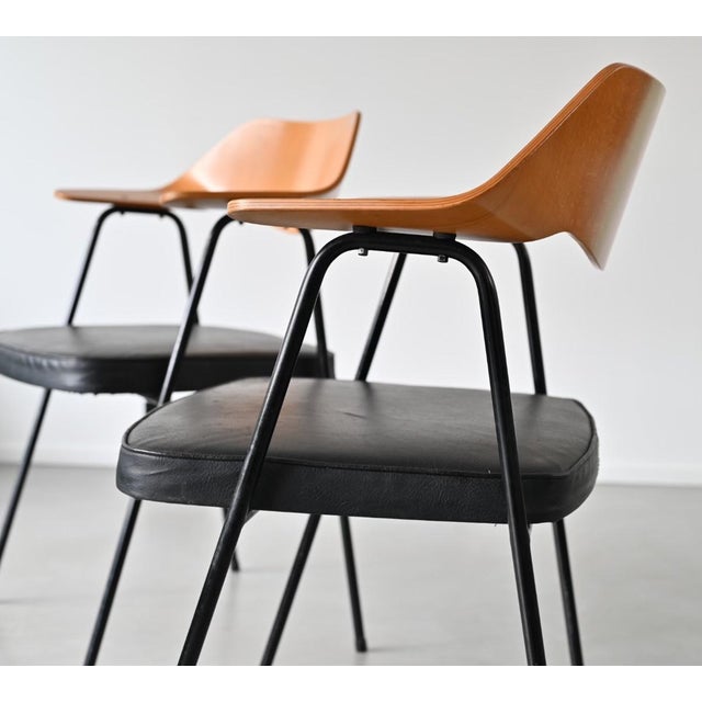 Robin Day Chairs attributed to Robin & Lucienne Day, Set of 2 For Sale - Image 6 of 8