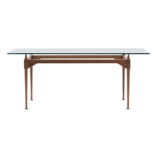 Mid-Century Modern TL3 Table in Glass & Wood by Franco Albini for Cassina For Sale