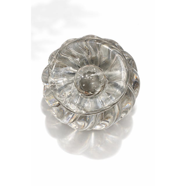 Vintage Scandinavian Crystal Candleholder from Kosta Boda, 1980s For Sale - Image 8 of 9