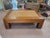 Mid-Century Modern 1970s Mid Century Asian Chunky Coffee Table For Sale - Image 3 of 9