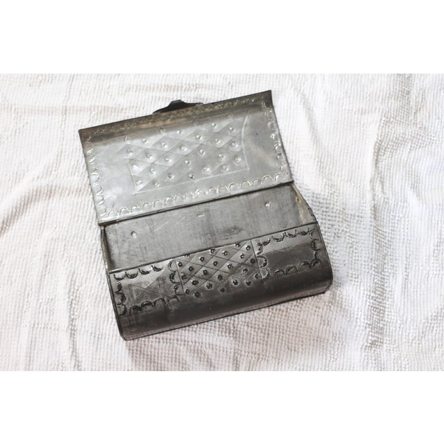 Punched Tin Mailbox For Sale - Image 4 of 13