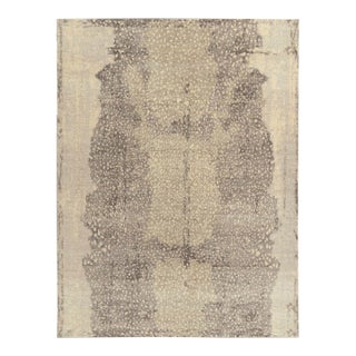 Rug & Kilim’s Shades of Grey Animal Rug, 6x9 For Sale