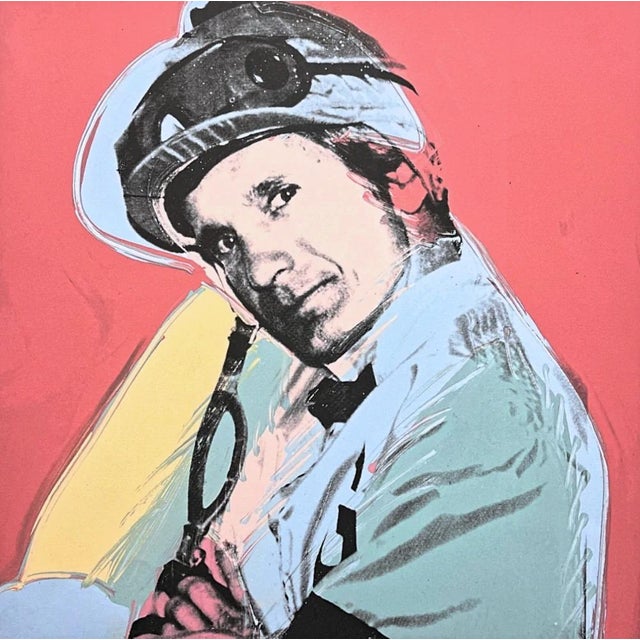 After Andy Warhol, Willie Shoemaker, 1980s, Lithograph For Sale - Image 4 of 7