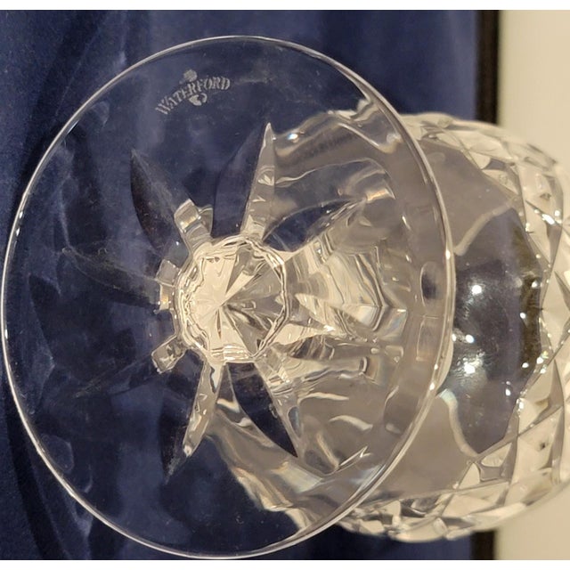 Gothic Waterford Crystal Lismore Small Brandy Glasses - Set of Eight For Sale - Image 3 of 3