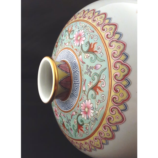 Wood Chinese Porcelain Baxian Meiping For Sale - Image 7 of 11