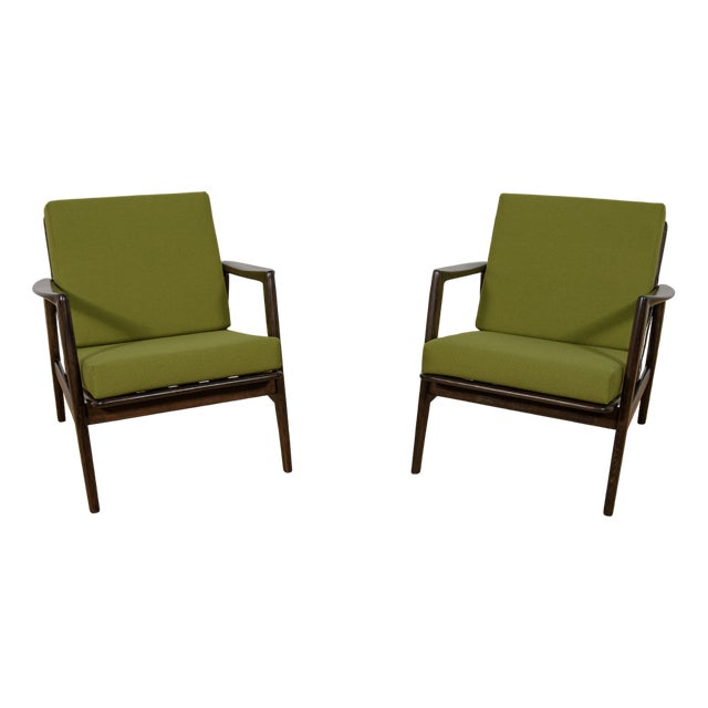 Set of Model 300-139 Armchairs from Swarzędz Furniture Factory, 1960s For Sale