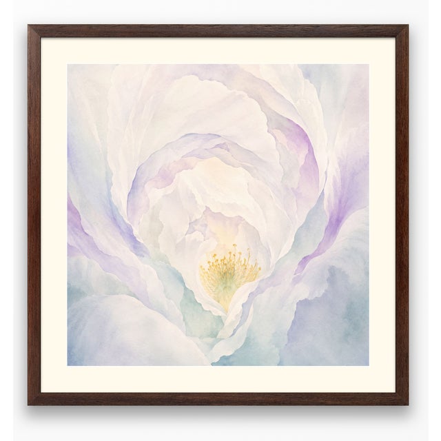Atelier Aria Lumae Peony Symphony Aquarelle Fine Art Cotton Rag Panels Set of 3 For Sale - Image 18 of 18