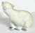 Mid-Century Modern Russian Porcelain Polar Bear Figurine 1950s For Sale - Image 3 of 5