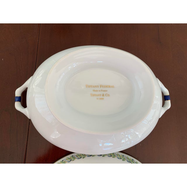 Tiffany and Co. Contemporary Tiffany Federal Vegetables Vase For Sale - Image 4 of 4