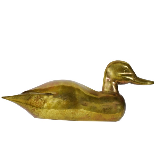 Vintage Brass Duck Wall Hanging Figurines a Pair Chairish