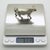 Vintage Italian Handmade Silver Bull Figurine, 1940s For Sale - Image 10 of 12