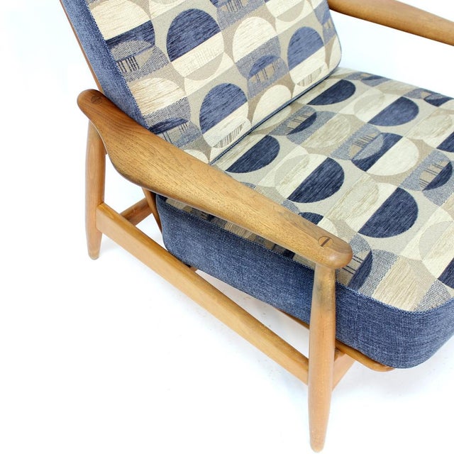 FD 161 Lounge Chair in Teak and Beech by Arne Vodder for France & Søn / France & Daverkosen, Denmark, 1960s For Sale - Image 11 of 14