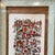 AMBIANIC presents Mexican Mid-Century Modern art signed. Unable to read signature. Red and black beautiful ink on paper....