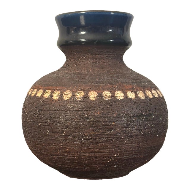 Vintage Gabriel Keramik Vase / Weed Pot, Made in Sweden, 1950s For Sale