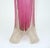Magenta Neal Drobnis Sand Cast Magenta Art Glass Vase, 1997 For Sale - Image 8 of 18
