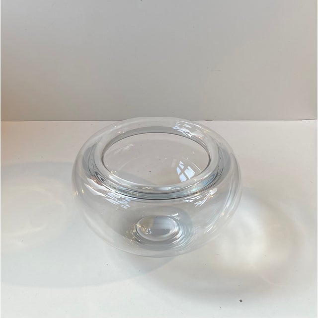 1970s Mid-Century Glass Bowl by Per Lütken for Holmegaard, 1970s For Sale - Image 5 of 9