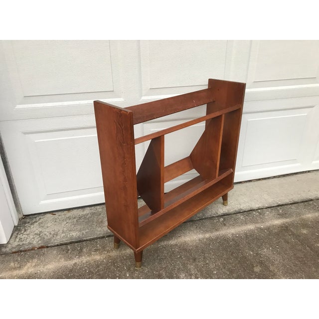 Mid 20th Century Mid Century Modern Danish-Inspired Bookcase For Sale - Image 12 of 12