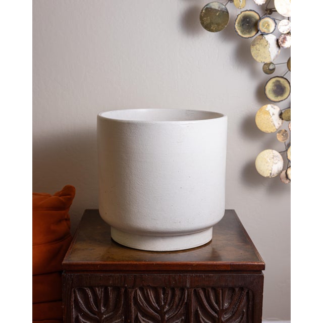 Large vintage ceramic planter by **Architectural Ceramics of Oakland, California**, retaining its impressed maker’s mark...