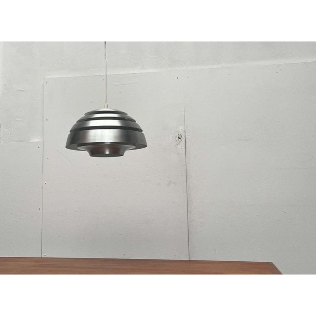 Mid-Century Modern Dome Pendant Lamp attributed to Hans Agne Jakobsson, 1960s For Sale - Image 13 of 18